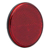 Réflecteur autour de 70 mm. tranche rouge