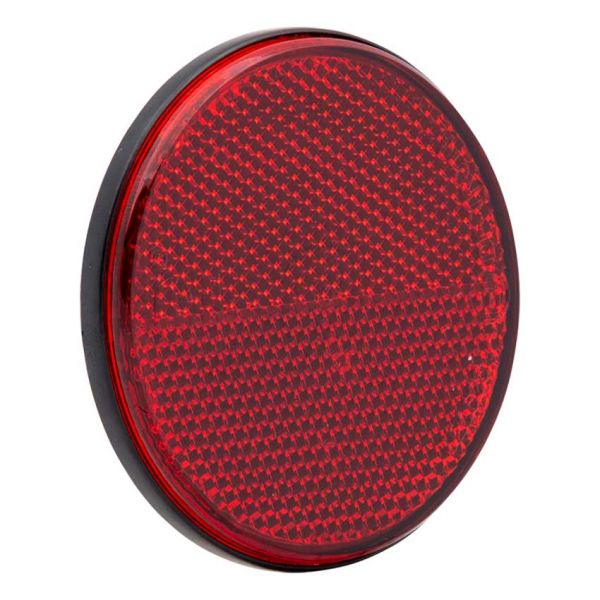 Réflecteur autour de 70 mm. tranche rouge