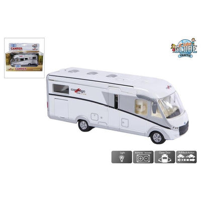 Kids Globe Die Cast Carthago Camper avec léger, 16 cm