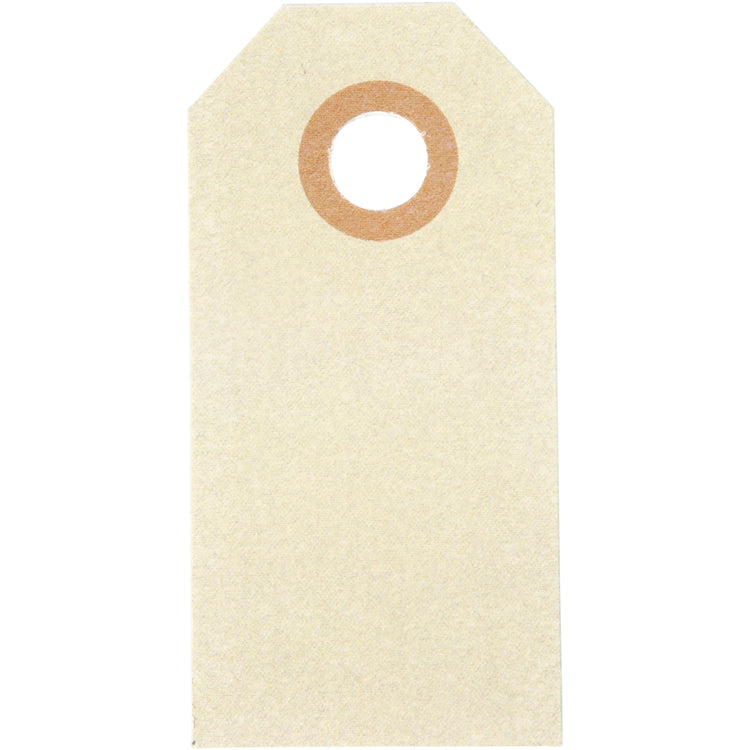 Creativ company étiquettes manille, format 3x6 cm, 250 gr, crème, 30 pièces 1 boîte