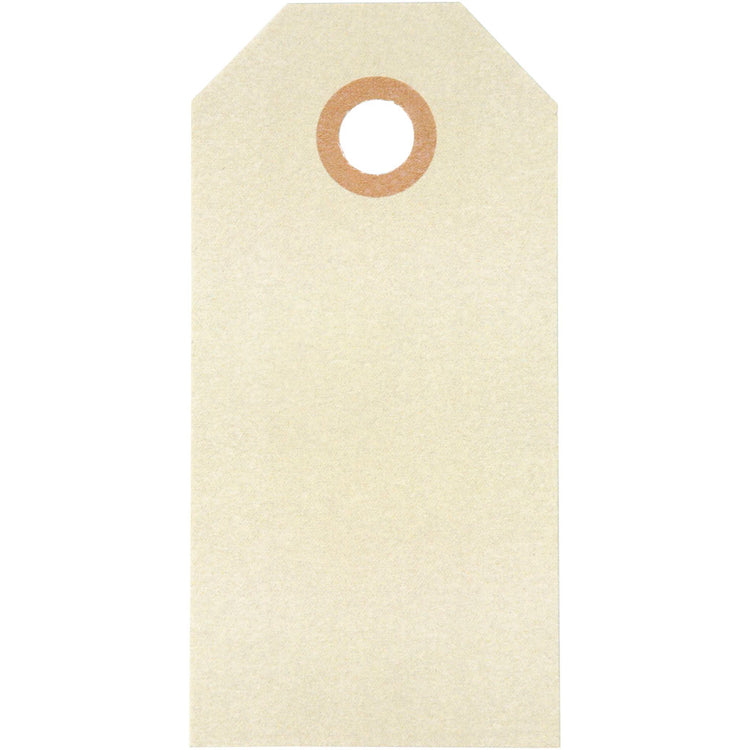 Creativ Company Manilla Labels, DIM 4x8 cm, 250 gr, crème, 1000 pièces 1 boîte