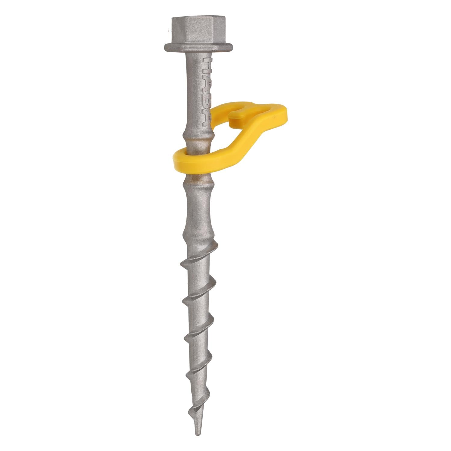Jeu complet de chevilles à vis Alu-camp 15 cm (jeu de 8) - comprenant pièce d'adaptation et clé