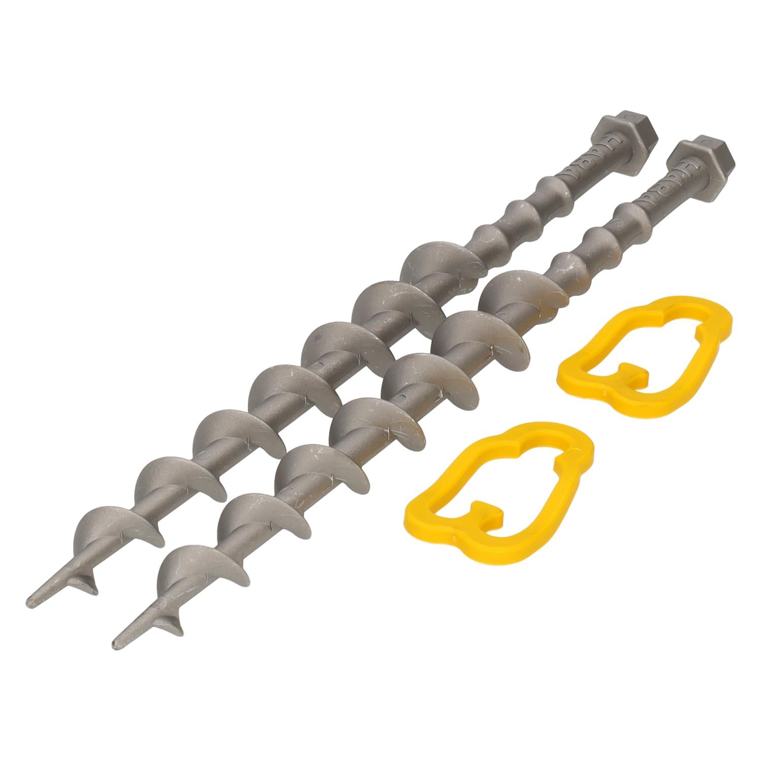 Chevilles à vis Alu-camp 31cm (lot de 2)