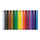 Crayon de couleur Quantore maped color peps infinity, ensemble de 24 couleurs
