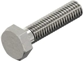 Boulon de robinet 6k m5x30 d933 acier inoxydable a4 | 200 pièces