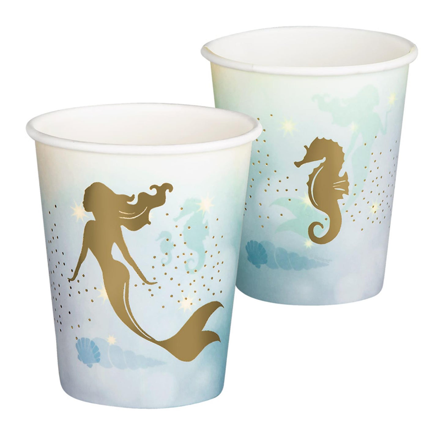 Boland gobelets en papier sirène 10 pièces 21cl