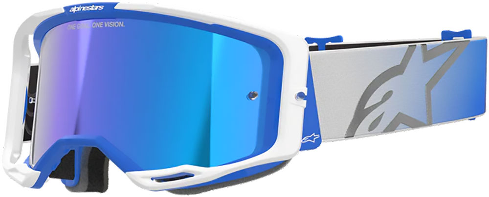 Alpinestars vision 8 corp (bleu miroir) - masque vtt