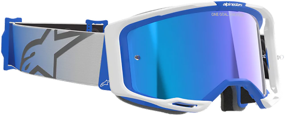 Alpinestars vision 8 corp (bleu miroir) - masque vtt