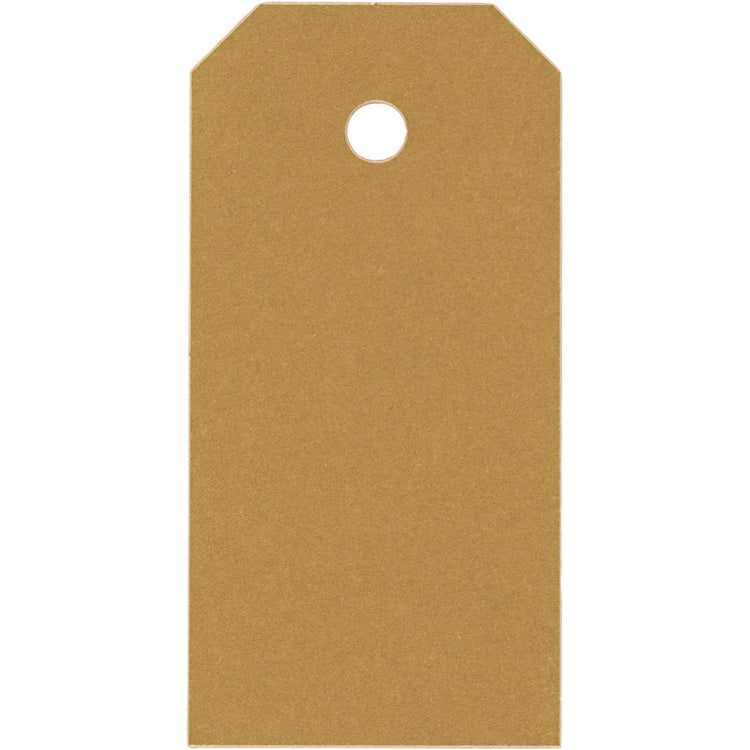 Étiquettes manille Creativ company, dim. 4x8 cm, 250 gr, or, 1000 pièces 1 boîte