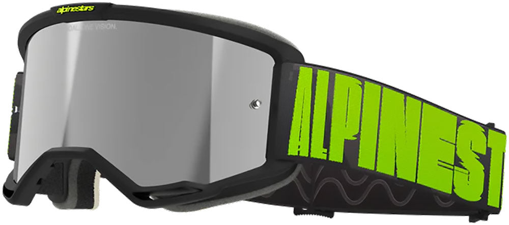 Alpinestars vision 5 creux (argent miroir) - masque vtt