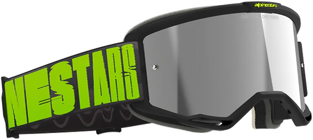 Alpinestars vision 5 creux (argent miroir) - masque vtt