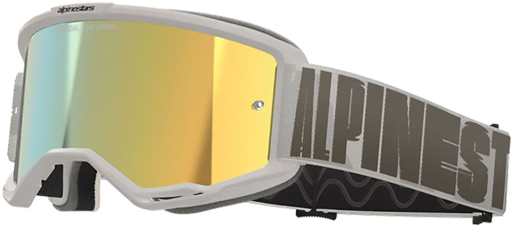 Alpinestars vision 5 creux (miroir or) - masque vtt
