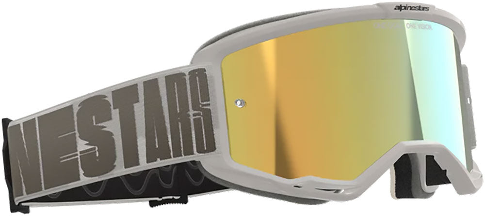Alpinestars vision 5 creux (miroir or) - masque vtt