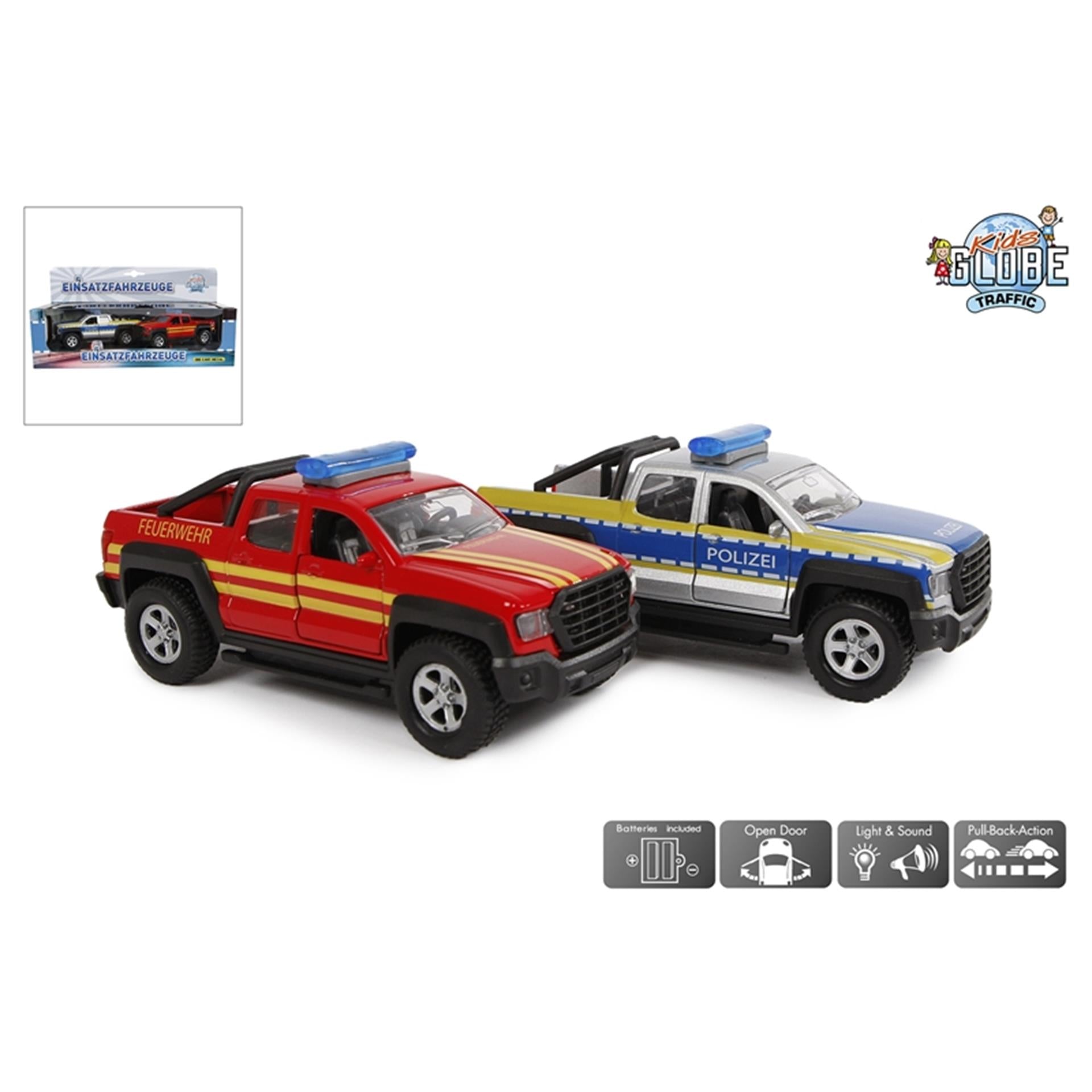 Globe enfant 2 services d'urgence 13,5cm