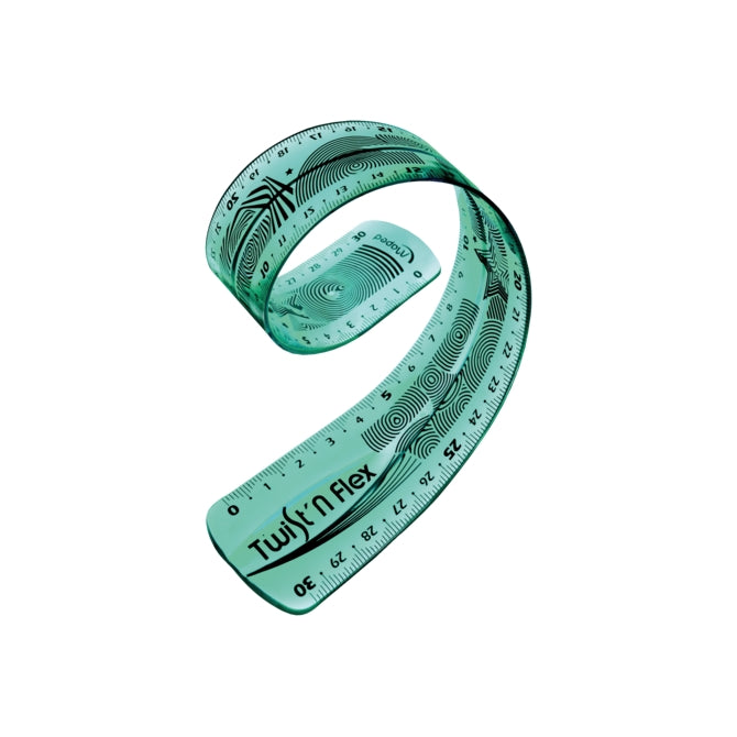 MapEd de la règle Quantore 027900 Twist'n Flex 300 mm Assorti