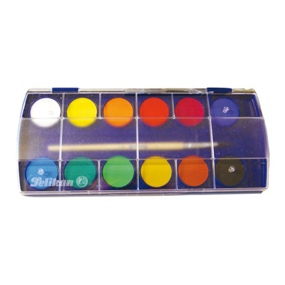 Boîte d'aquarelle Quantore pélican 721324 12 couleurs