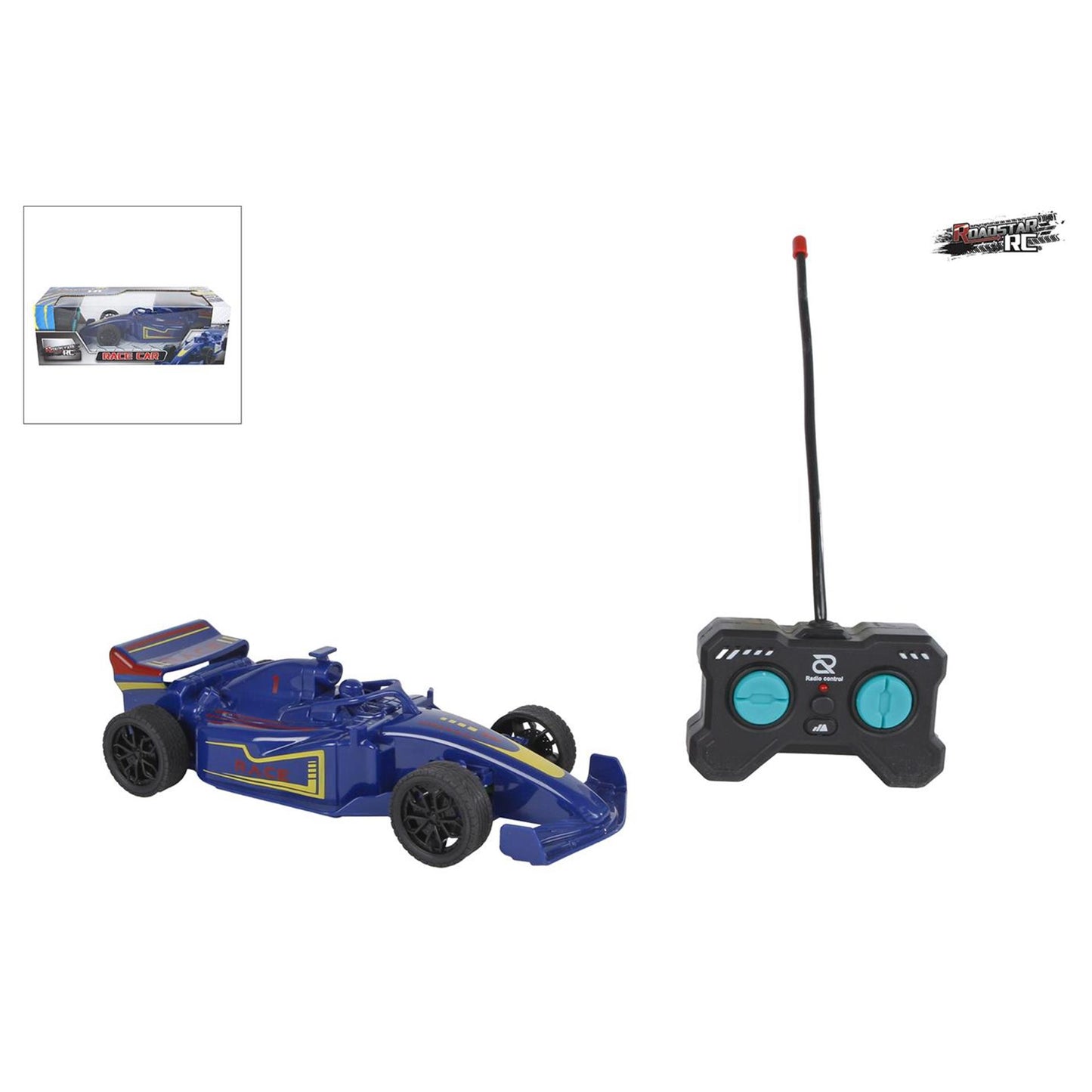 Van Manen Roadstar RC Carte Racing Car 27 MHz, 19,5 cm