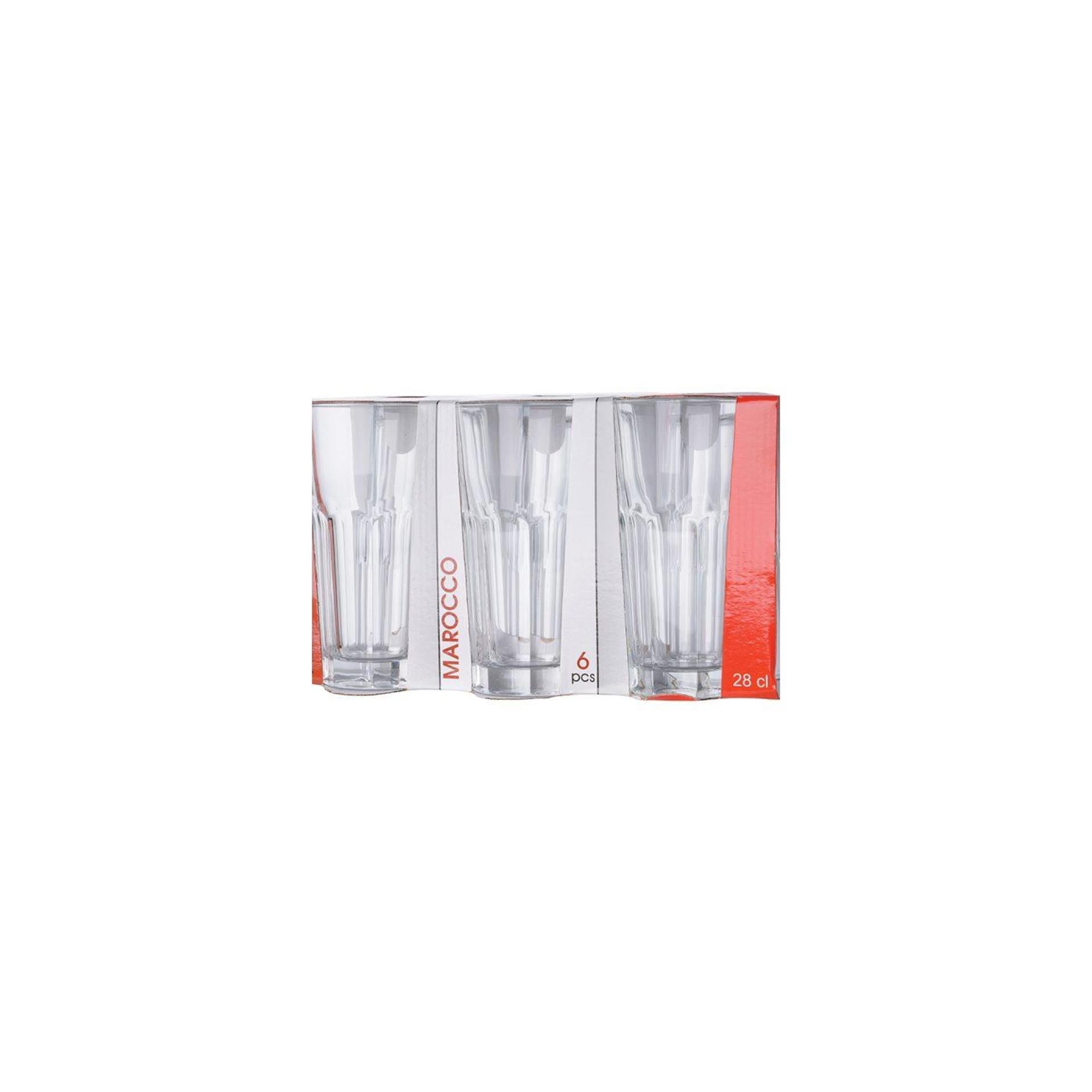 Verre à boire Hgi maroc 28cl lot de 6 pièces