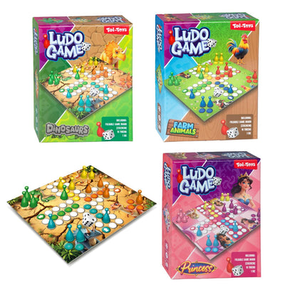 Toi-toys jeux jeu de société jeu de voyage -ludo- 3ass