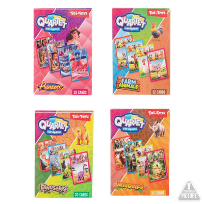 Toi-toys jeu de cartes quatuor 32 cartes