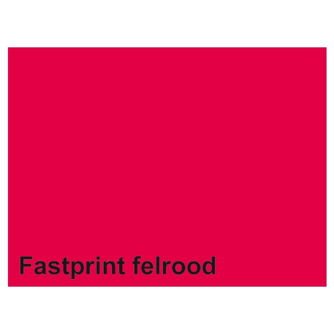 Quantore papier à copier fastprint a4 160gr rouge vif 50 feuilles
