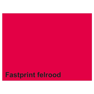 Quantore papier à copier fastprint a4 160gr rouge vif 50 feuilles