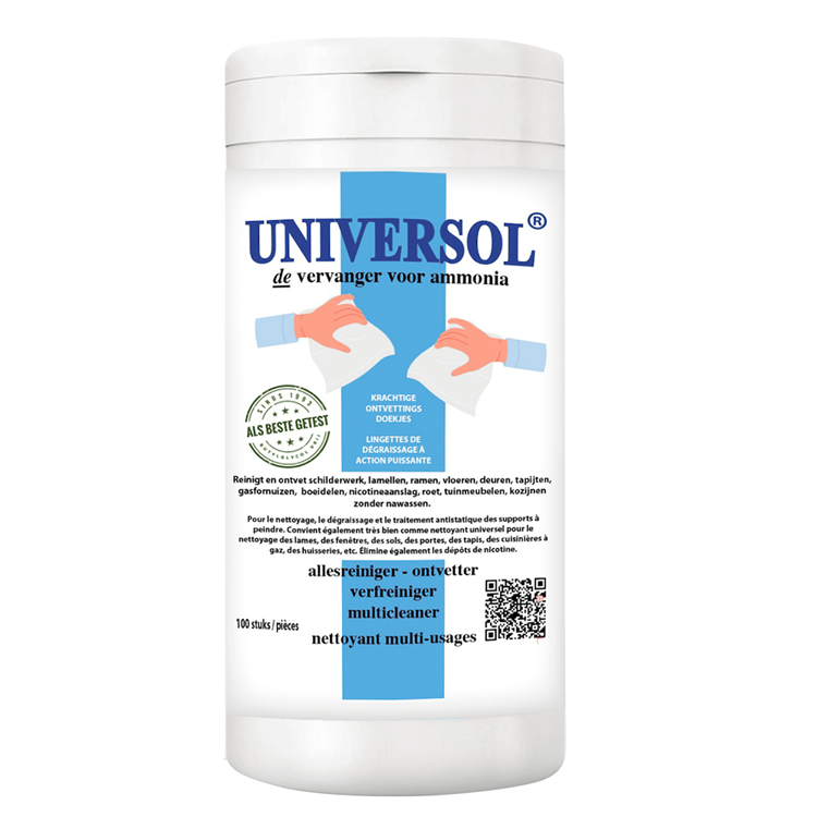 Universol 1045447 - lingettes 100 pièces | 3 pièces