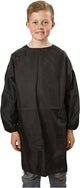 Manteau de peintre, L: 81 cm, taille 7-12 ans, noir, 1 pièce