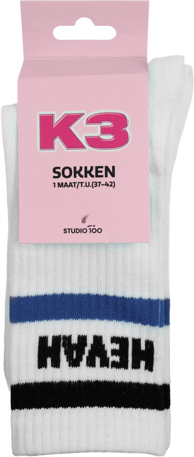 Duopack de chaussettes Studio 100 k3 - heyah mama oya lélé - 1 taille