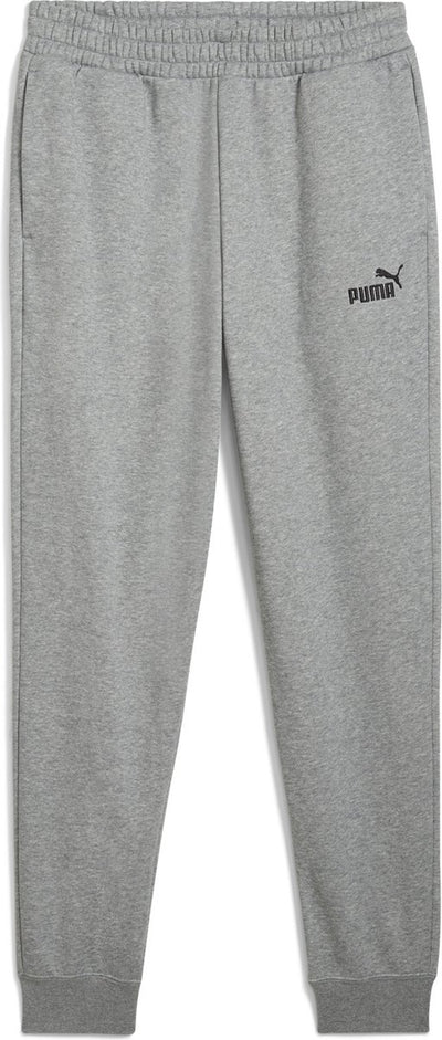 Puma ess non. Pantalon de survêtement 1 logo fl cl pour homme - gris moyen chiné