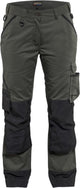 Blåkläder blaklader pantalon de travail de jardin pour femme 7154-1835 - vert armée noir - c42