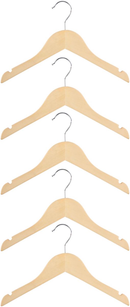 Alpina lot de 6 cintres - bois
