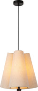 Lucide gregory - suspension - ø 34,3 cm - 3xe27 - beige