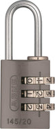 ABUS NUMBRE CALLOCK 145 20 Titane - Gray - 5cm