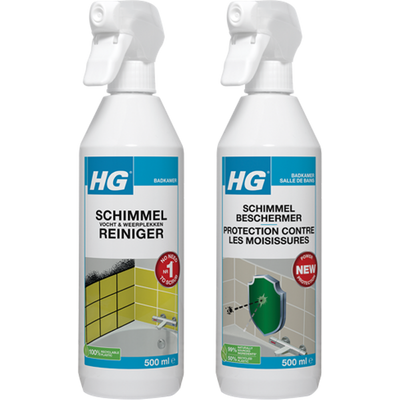 Hg 1076455 - nettoyant pour moules rétractables et protecteur de moisissures | 3 pièces