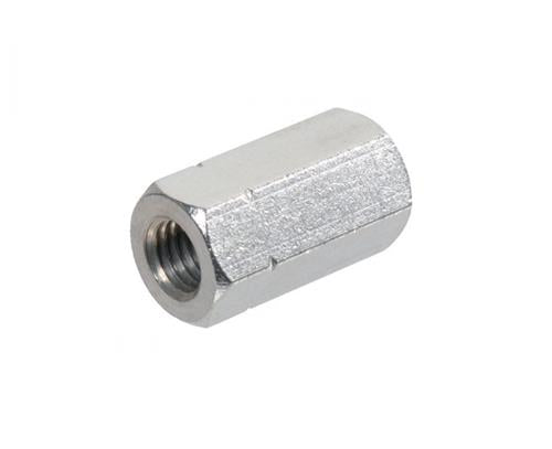 Écrou de raccordement m6 en acier inoxydable a2 | 50 pièces