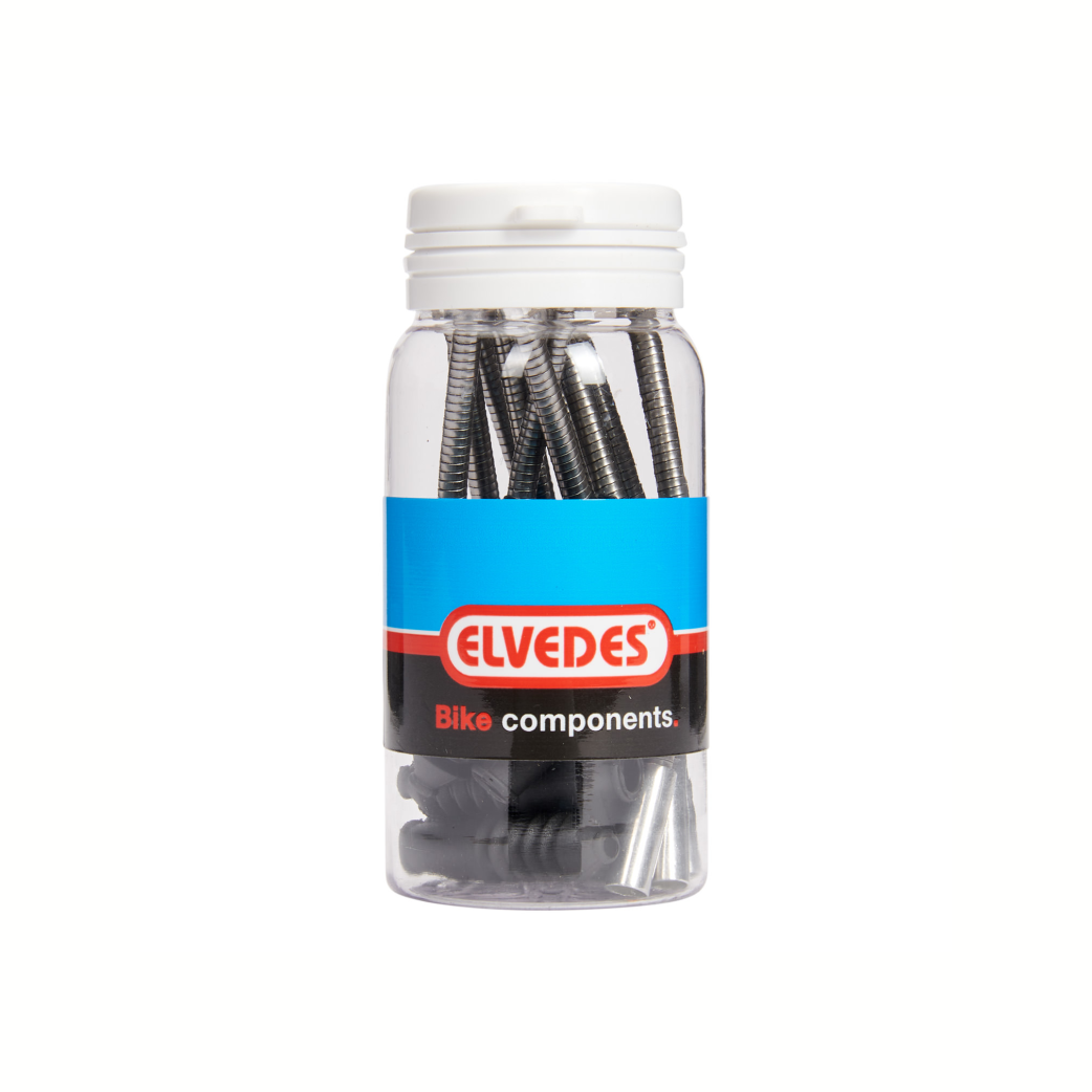 ds Elvedes coude de câble + cache en caoutchouc (10)
