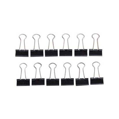 Clamp en papier quantore Maul Black, 12e.