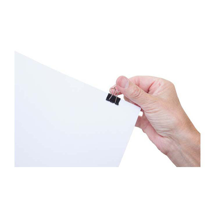 Clamp en papier quantore Maul Black, 12e.