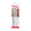 Quantore Felt -Tip Edding Lakmarker Silver