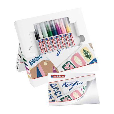 Marker acrylique quantore Edding Starterskit