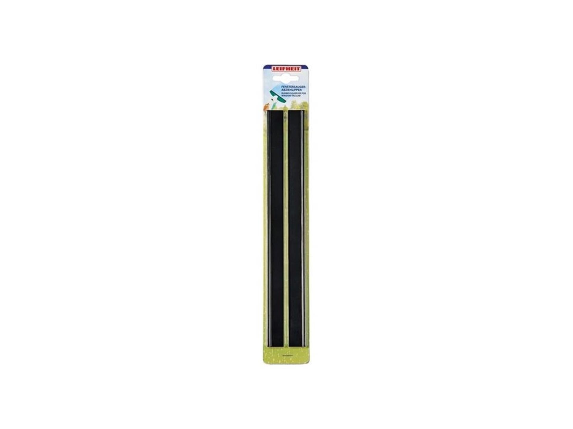 Leifheit Leifheit 51160 Slips de remplacement de caoutchouc propre à sec pour la fenêtre Sucker 28 cm 2 pièces