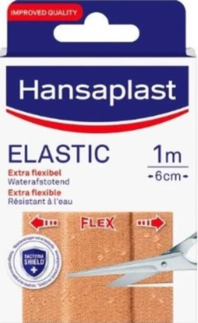 Enduit élastoplaste 1mx6cm élastique