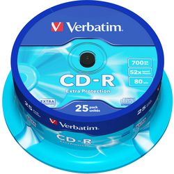 CD-R de verbatim 700 Mb