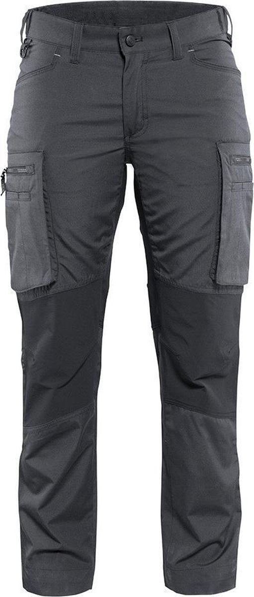 Blåkläder blaklader pantalon de travail de service pour femme stretch 7159-1845 - femme - gris foncé noir - 48
