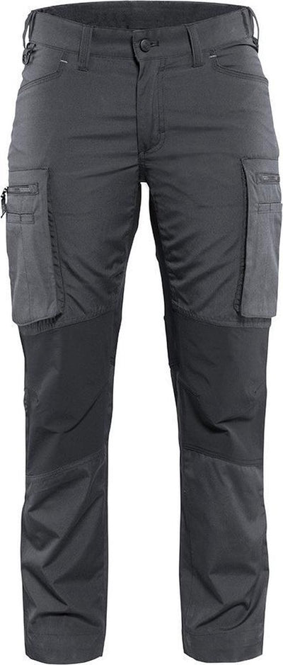 Blåkläder blaklader pantalon de travail de service pour femme stretch 7159-1845 - femme - gris foncé noir - 48