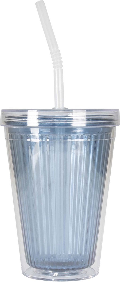Gimex - tasse thermo - 500 ml - bleu - 1 pièce