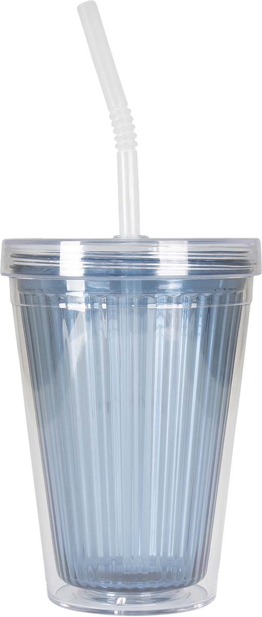 Gimex - tasse thermo - 500 ml - bleu - 1 pièce