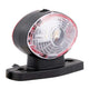 Lampe largeur pendellamp à moitié ronde LED