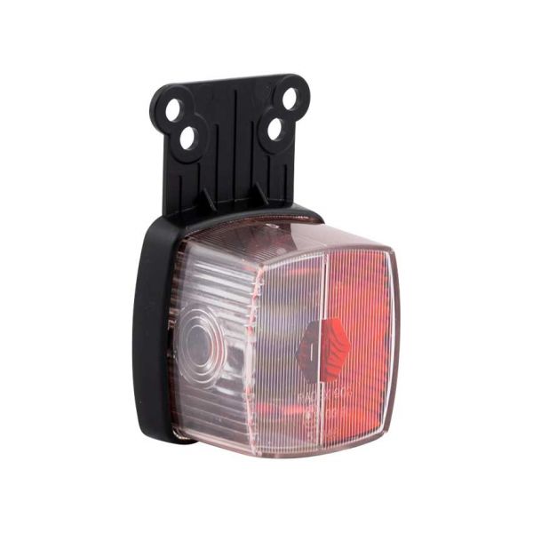 Lampe de position blanc + carré rouge